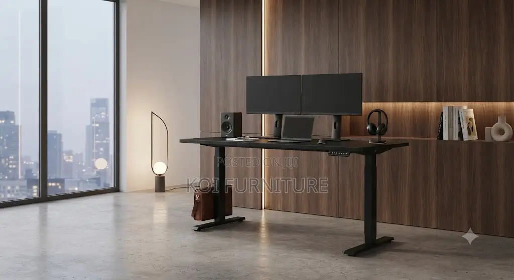 Office Desk; 1.2 Meter Electric Space Look Adjustable Desk