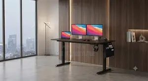 Office Desk; 1.2 Meter Electric Space Look Adjustable Desk