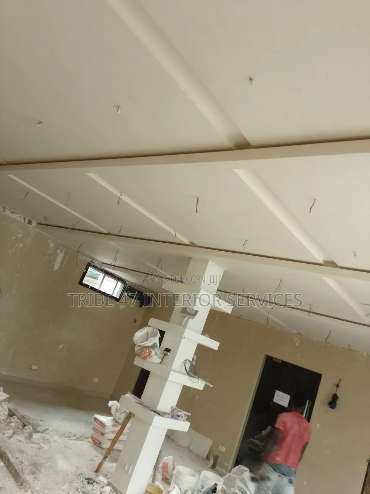 Professional Gypsum Ceiling and Tv Cabinet Installation