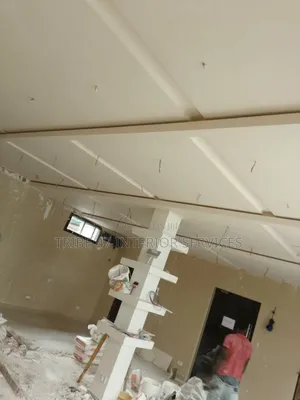 Professional Gypsum Ceiling and Tv Cabinet Installation