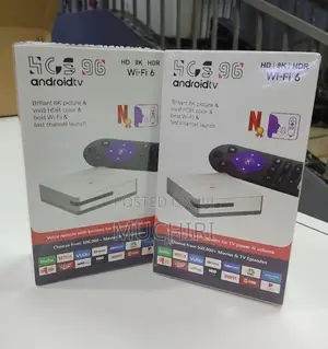 Hcs96 Tv Box Dual Wi-Fi Bt5.4 Voice Set-Top Box 4gb Ram 64gb Rom