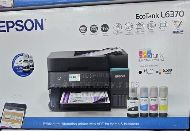 L6370 A4 Duplex Multifunction Wi-Fi Inkjet Printer - main view