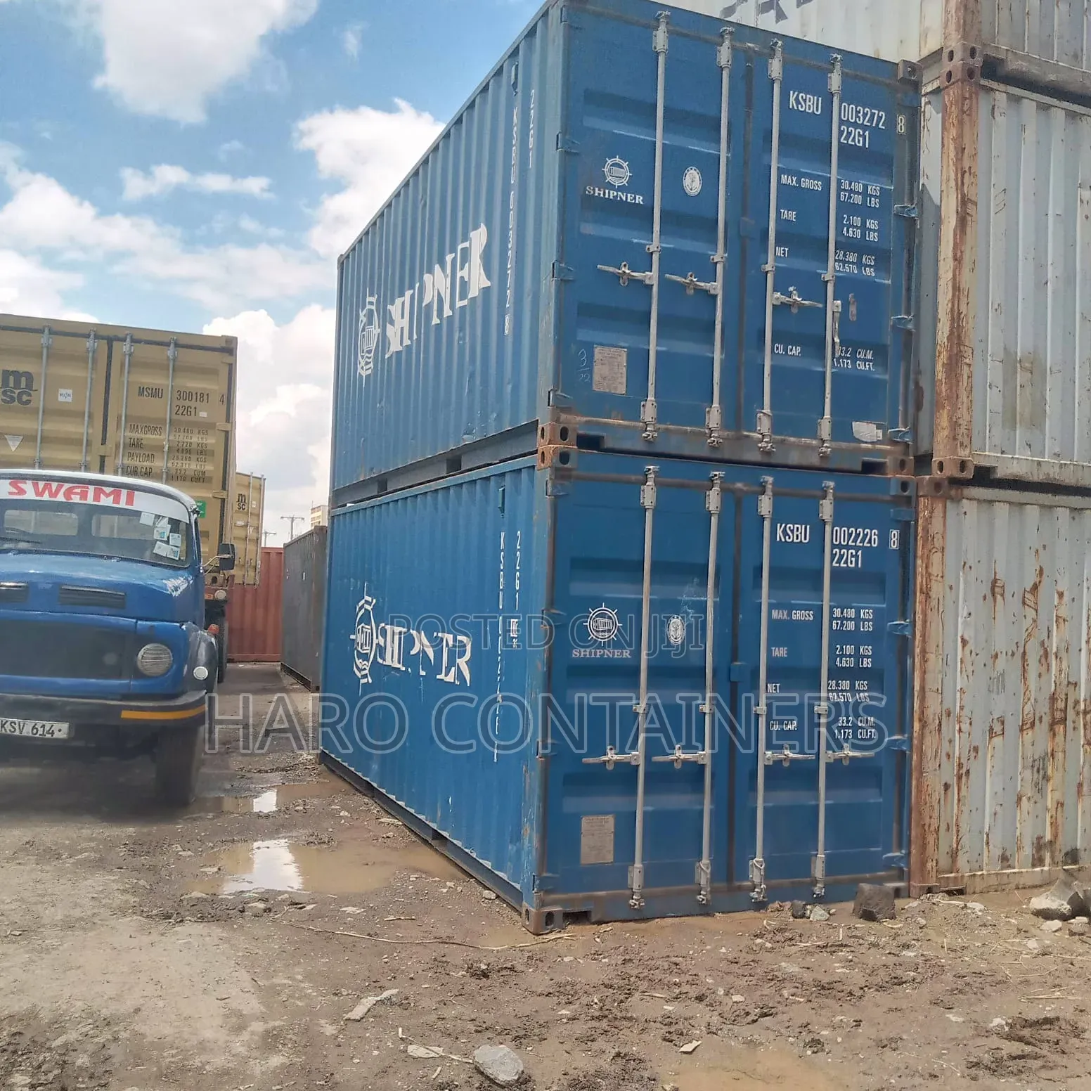 20ft New Containers