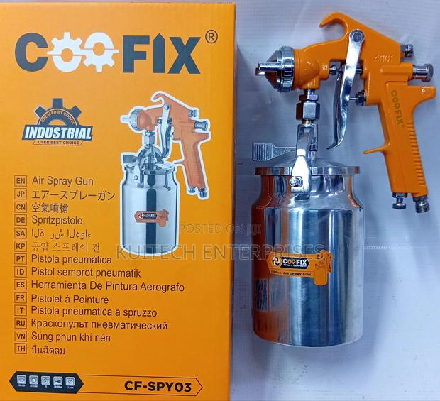 Air Spray Gun/ Coofix Industrial Air Spray Gun Metallic - main view