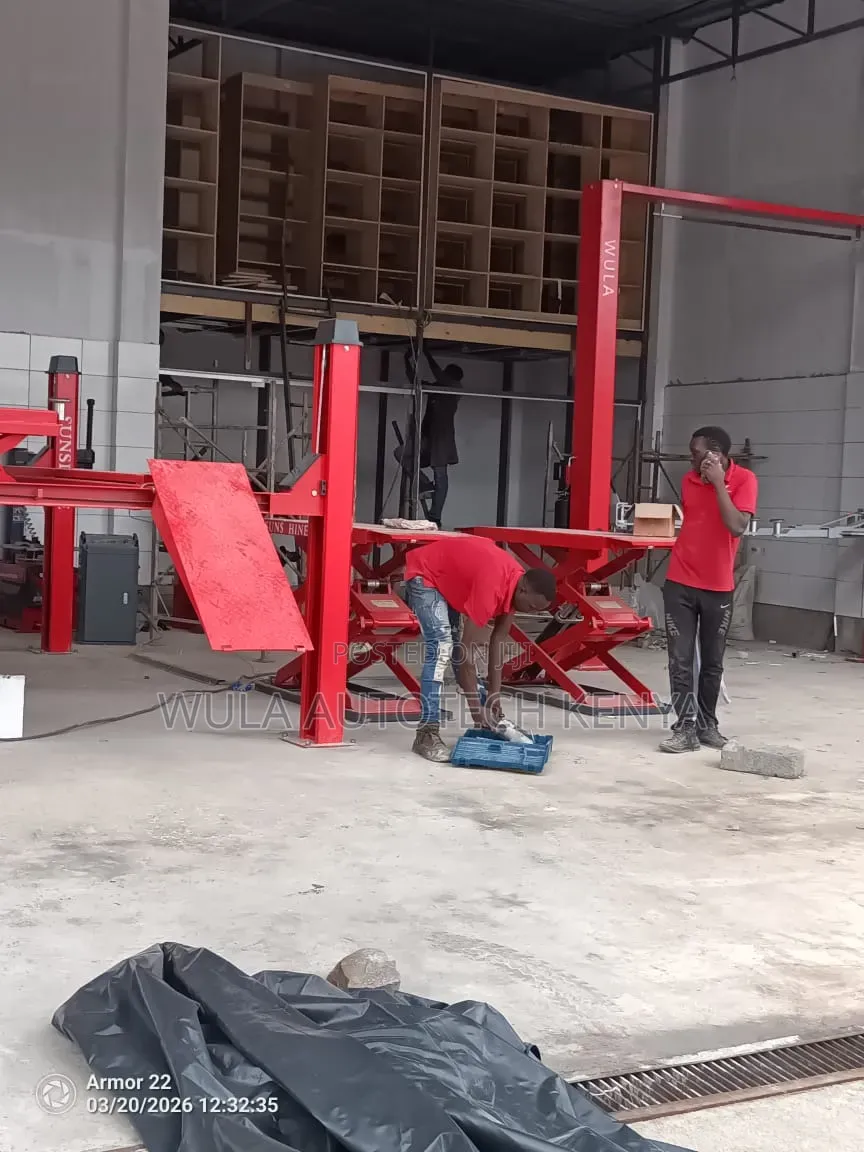 Automatic Safety Locking System 4post Carlift Sunshine