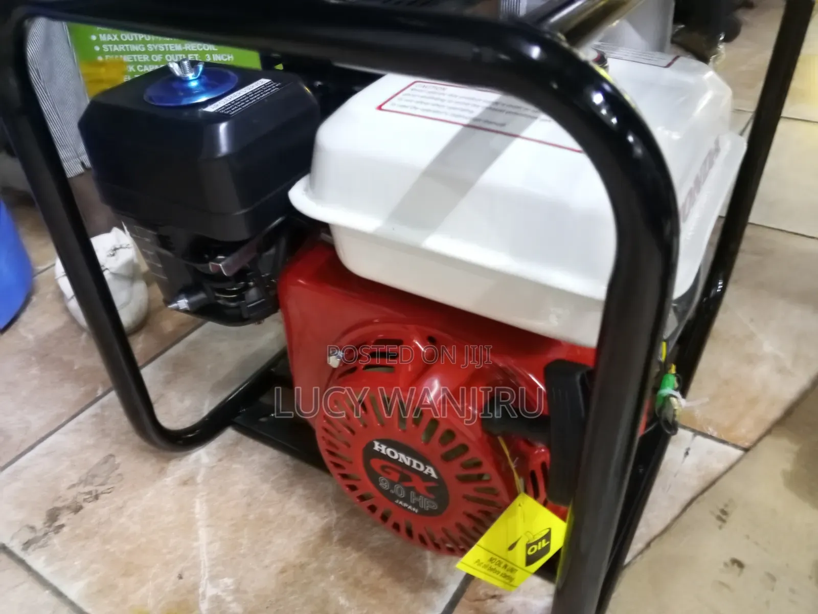 Gasoline Generator Water Pump