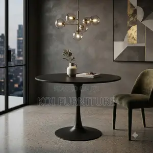 Coffee Table; Marble Round Center Table