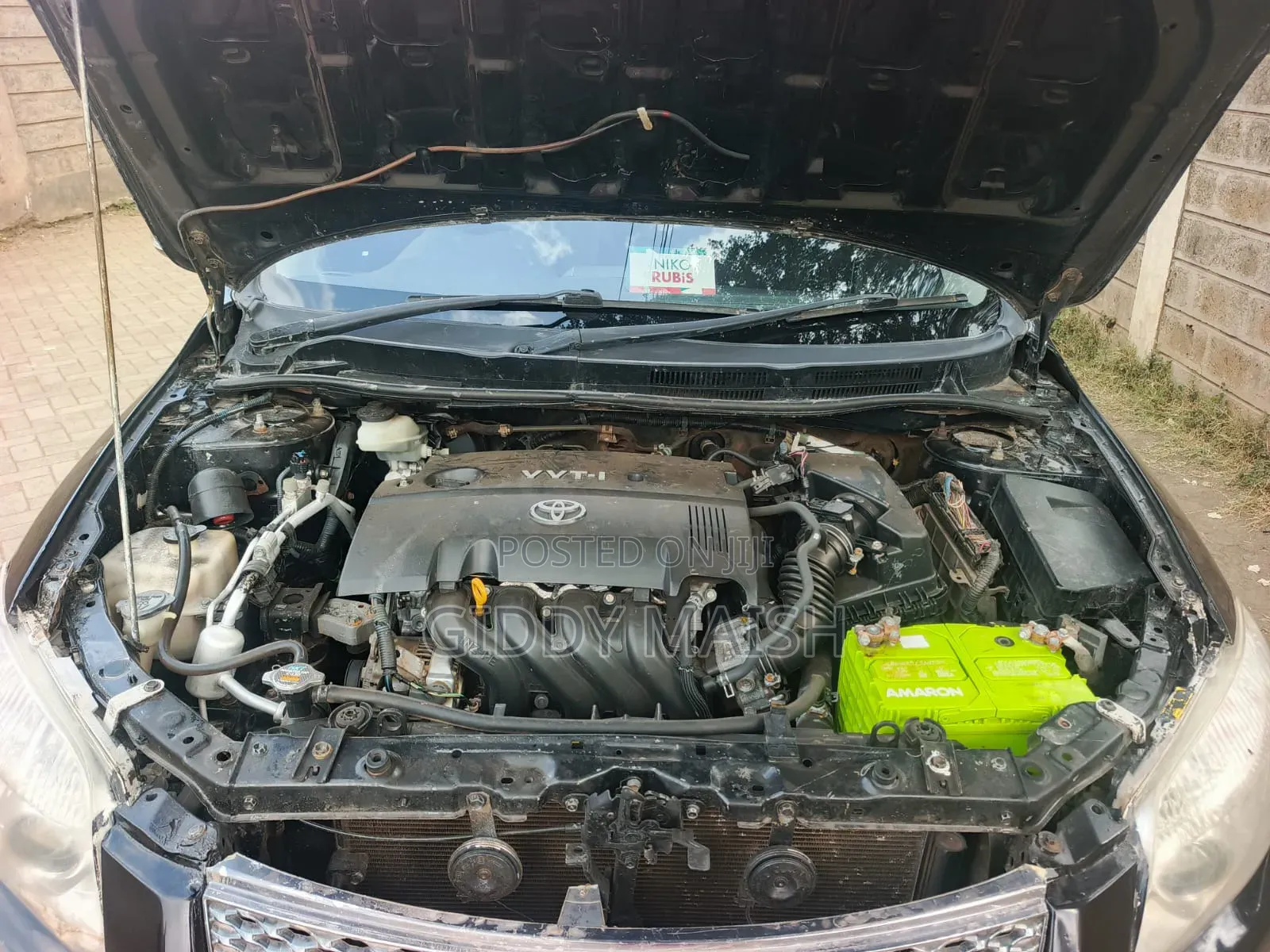 Toyota Corolla Fielder 2008 Black
