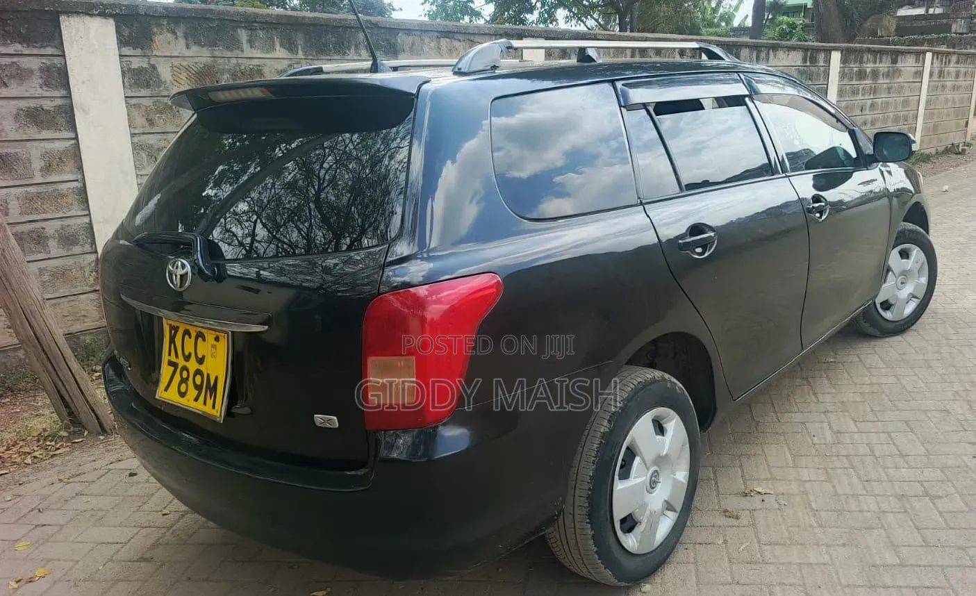 Toyota Corolla Fielder 2008 Black