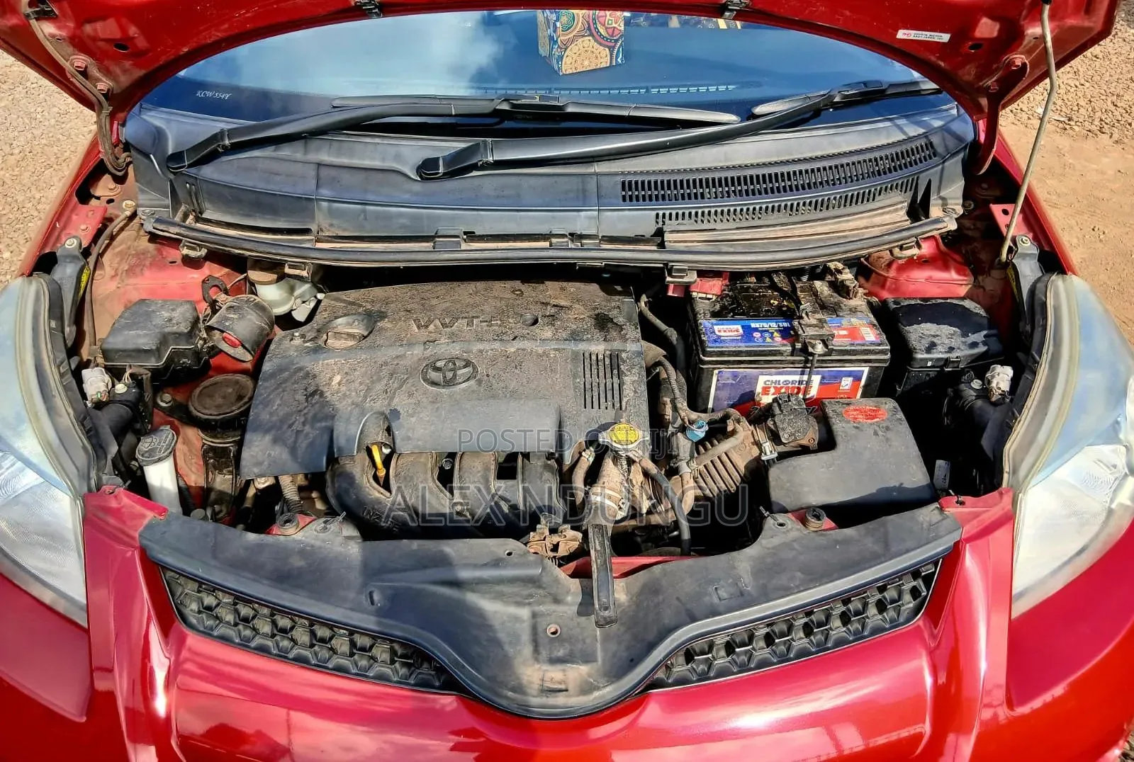 Toyota IST 2012 Red