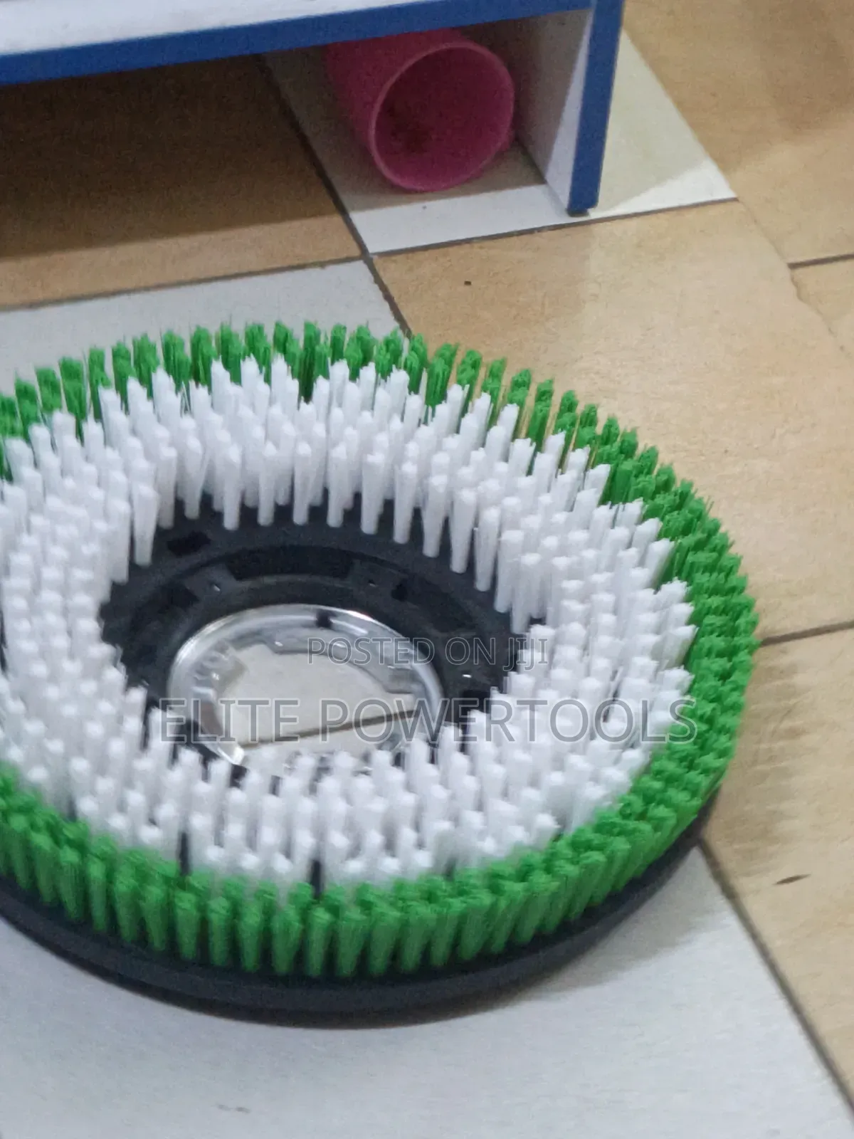 Floor Scrubber Machine With Brushes and Pad Now Available