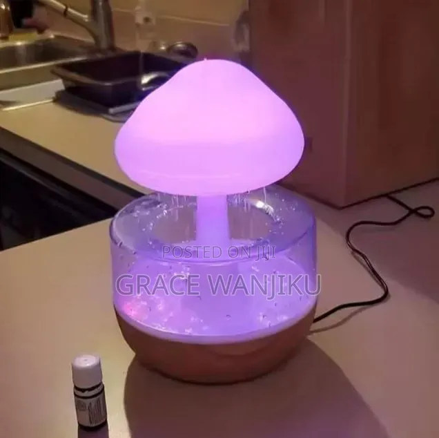 *Rain Cloud Humidifier Mushroom Like in Shape