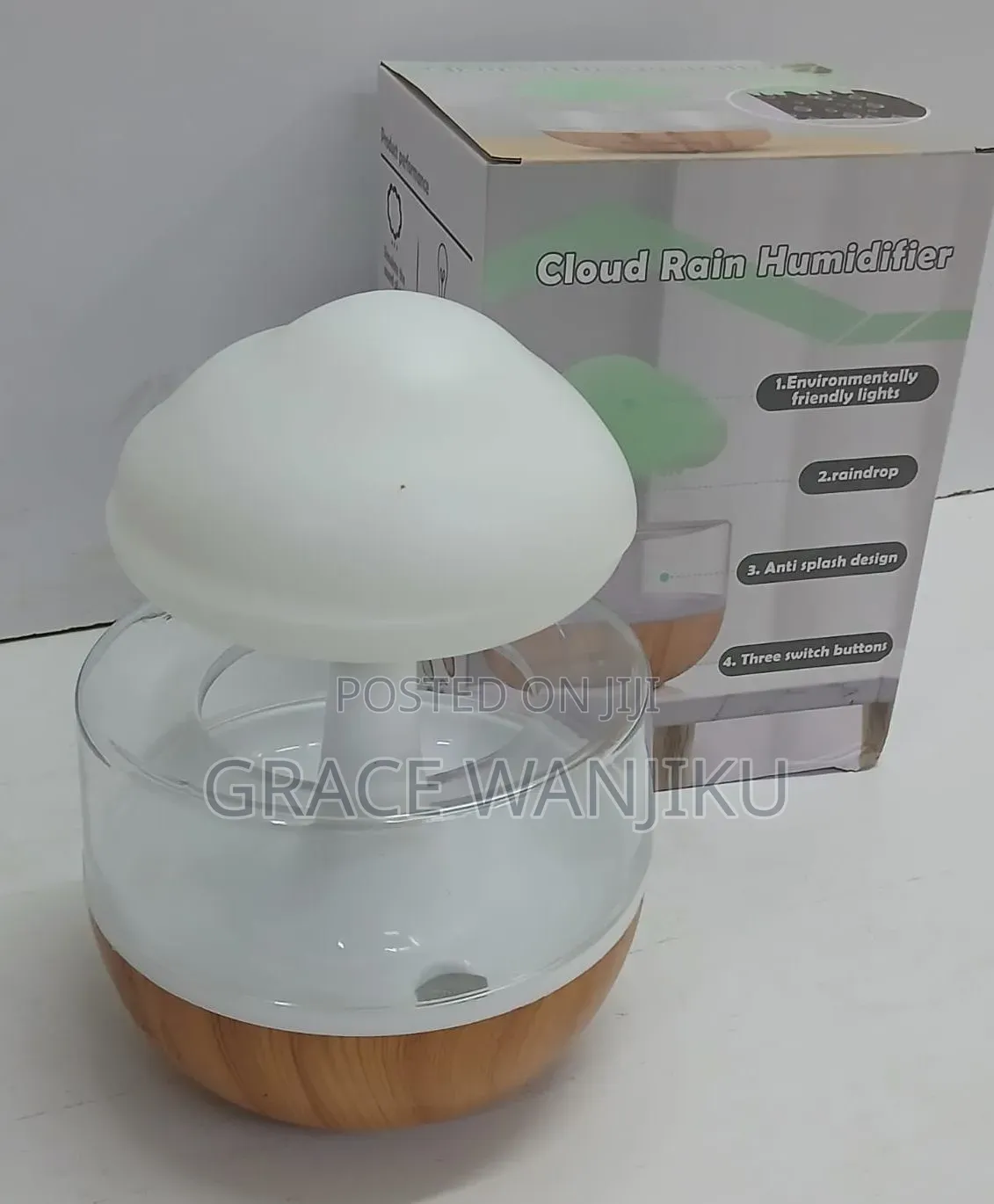 *Rain Cloud Humidifier Mushroom Like in Shape