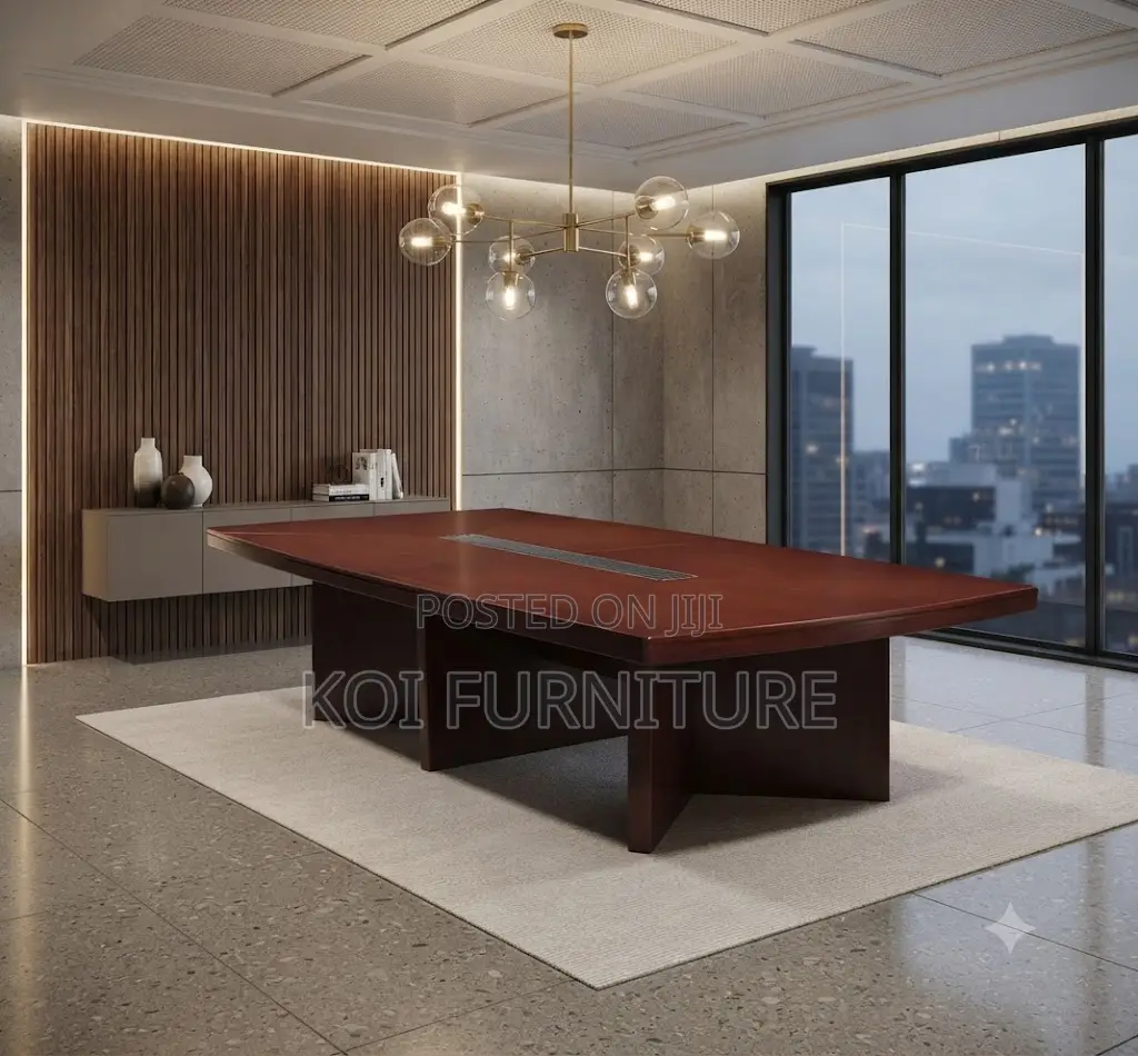 Boardroom Table; 2.4 Meters Team Meeting Confrence Boardroom Table