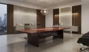 Boardroom Table; 2.4 Meters Team Meeting Confrence Boardroom Table