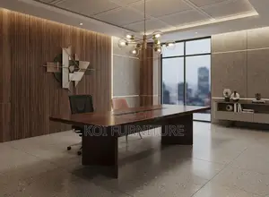 Boardroom Table; 2.4 Meters Team Meeting Confrence Boardroom Table