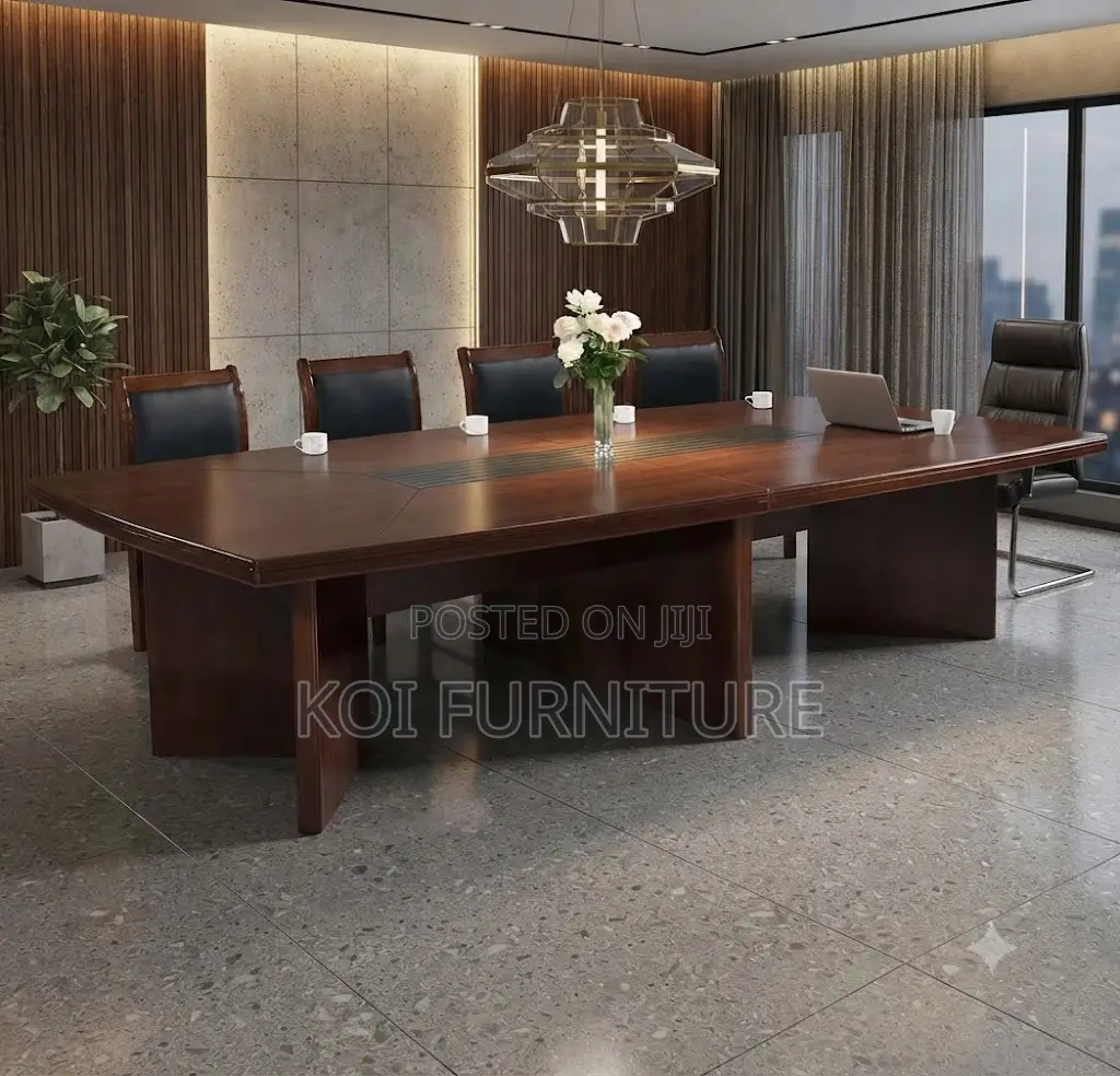 Boardroom Table; 2.4 Meters Team Meeting Confrence Boardroom Table