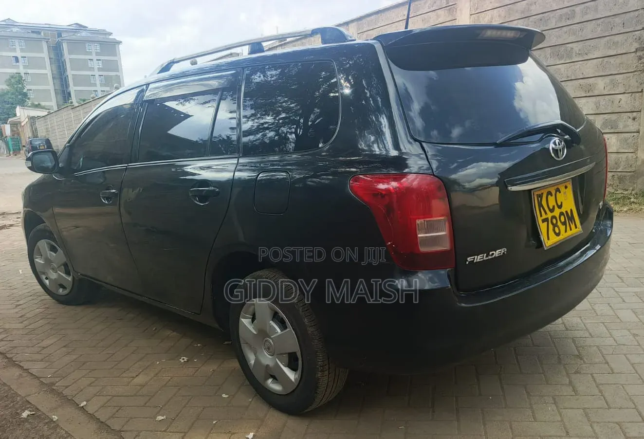 Toyota Corolla Fielder 2008 Black