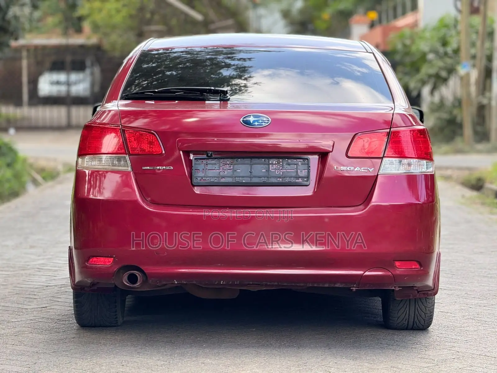Subaru Legacy 2014 Red