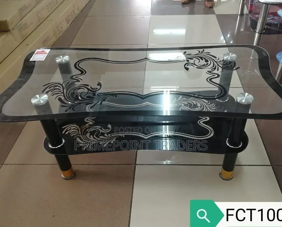 Executive Glass Coffee Table Fct1006 – Modern Elegance for Every Space