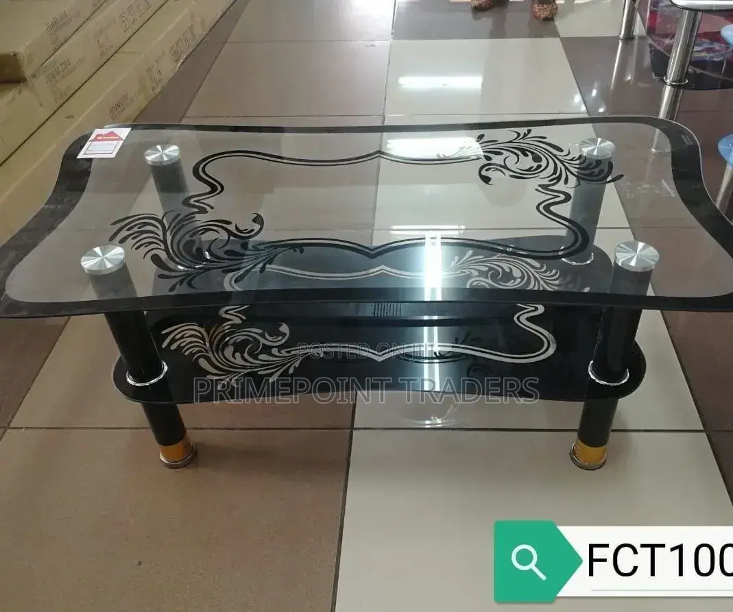 Executive Glass Coffee Table Fct1006 – Modern Elegance for Every Space