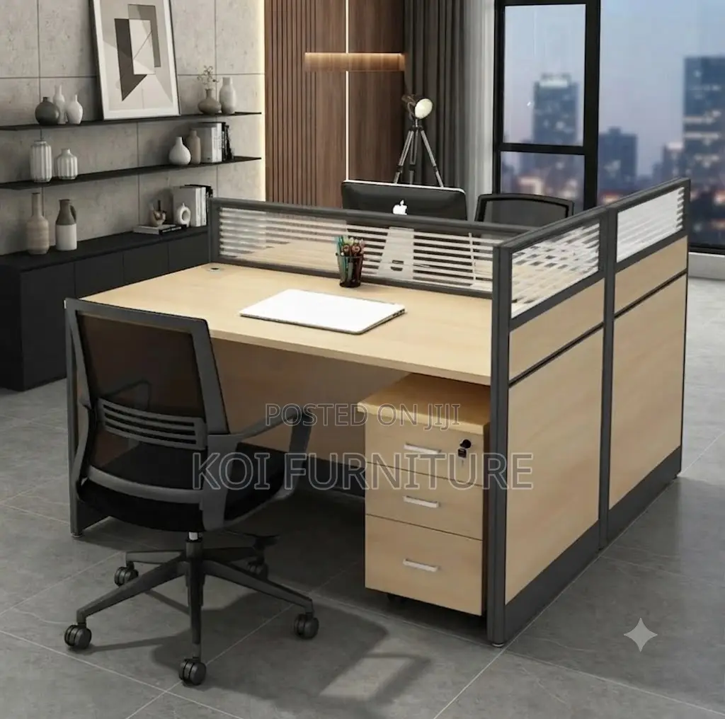 Office Workstation; Two Users Modern Customization Office Workstation