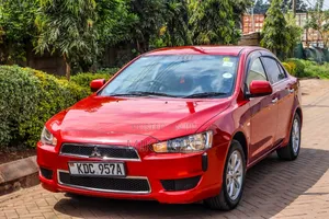 Mitsubishi Galant 2014 Red