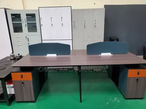 Moder Four-Way Office Workstation