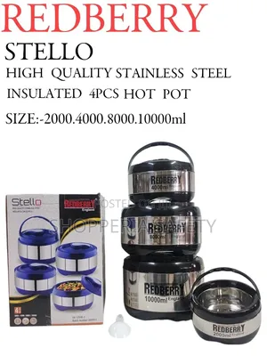 Redberry Premium Range of Stainless Steel Hotpot