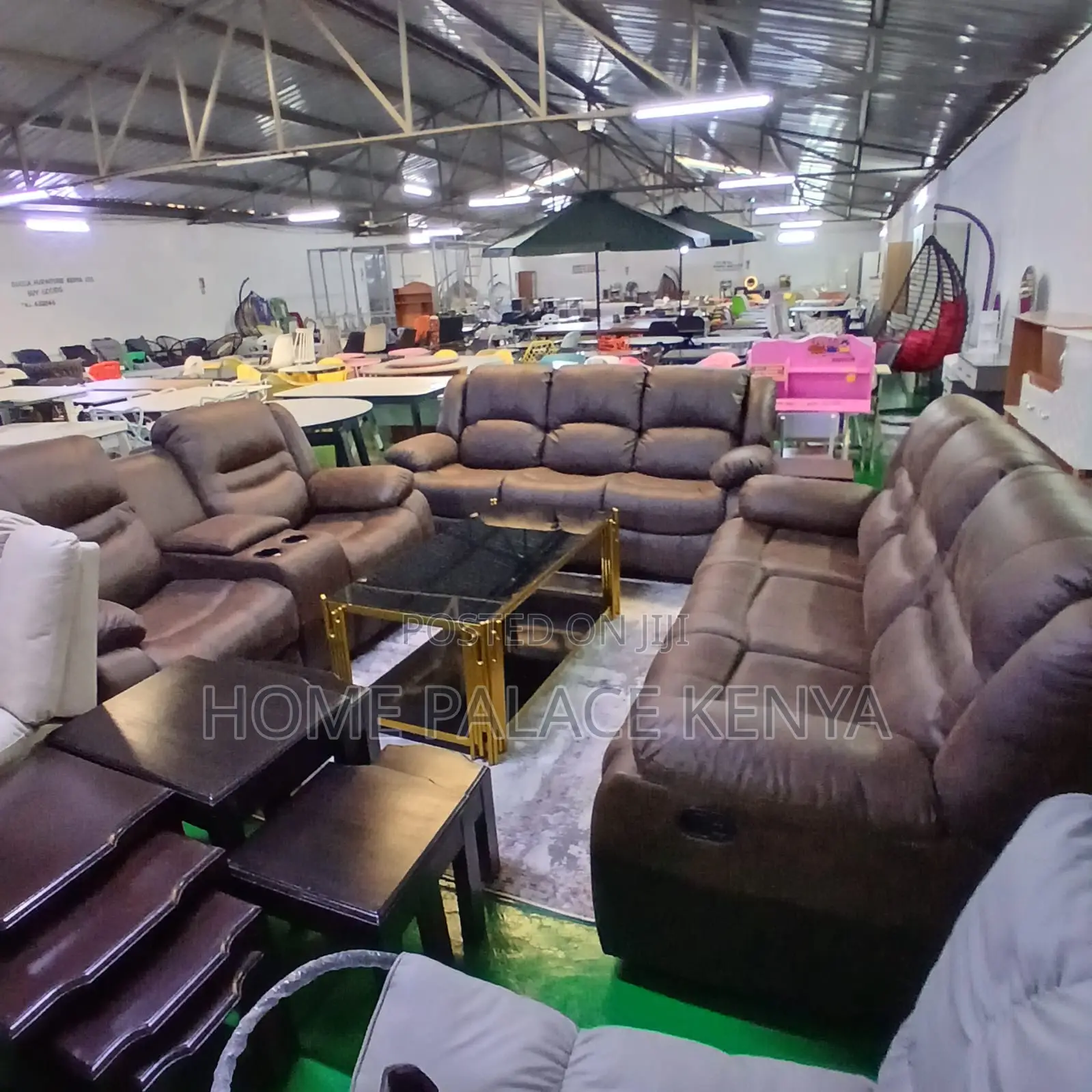 Home Sofa: Recliner Loveseat With Wedge Storage
