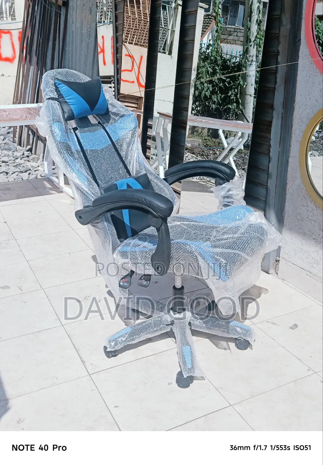 Gaming Chair Blue
