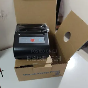 Thermal Bt Printer With Bluetooth Connection and Roll