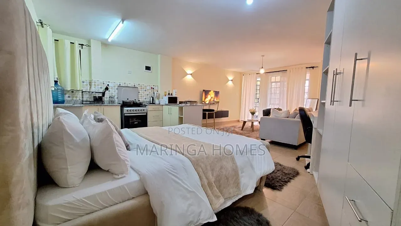 Studio Airbnb in Ruaka | Furnished Studio Apartment Near Two Rivers