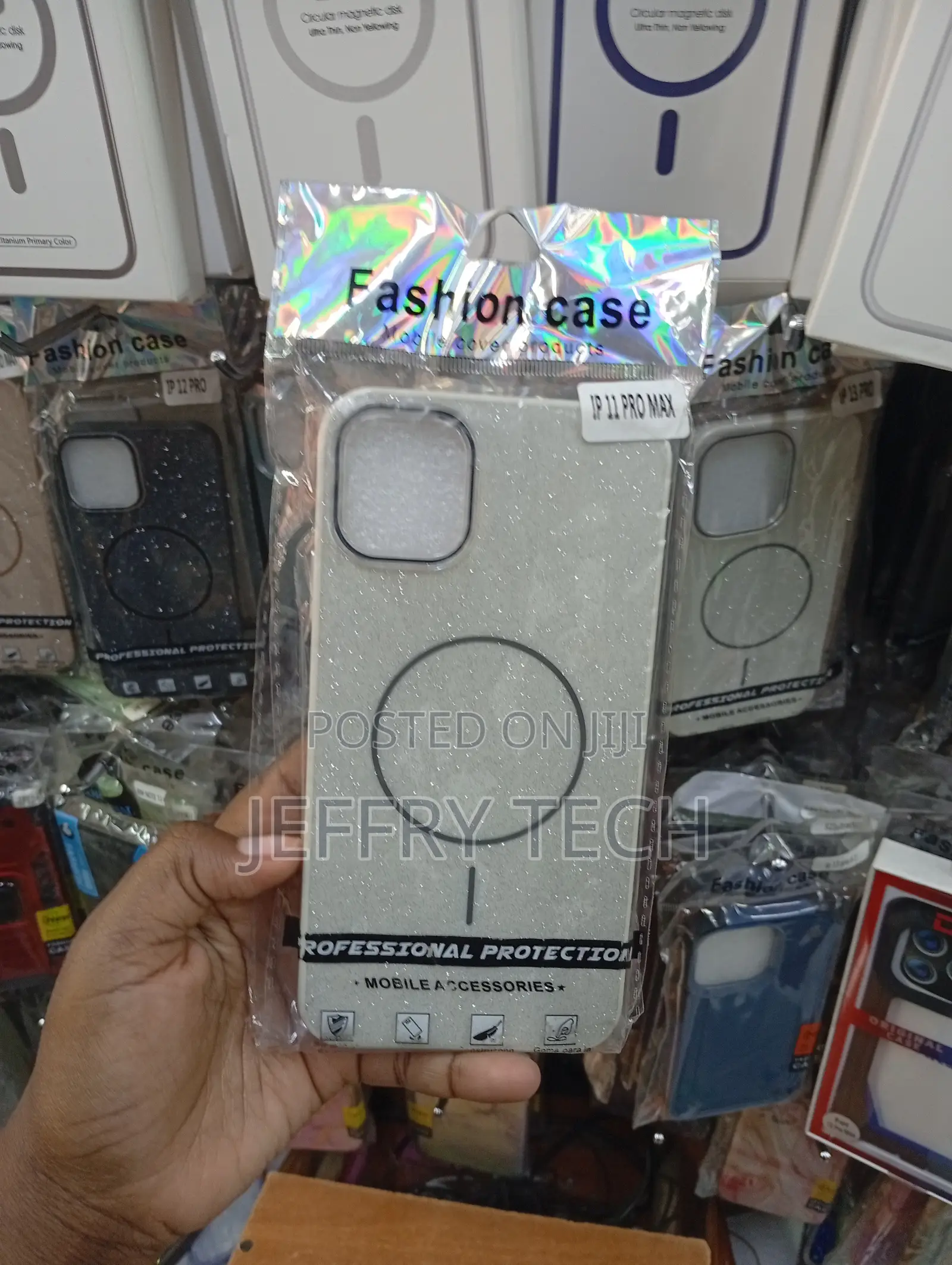 iPhone 11 Pro Max, Featuring a Sparkly Finish Case