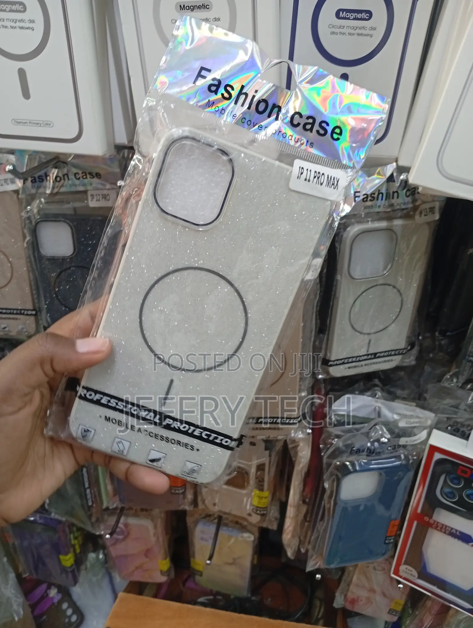 iPhone 11 Pro Max, Featuring a Sparkly Finish Case