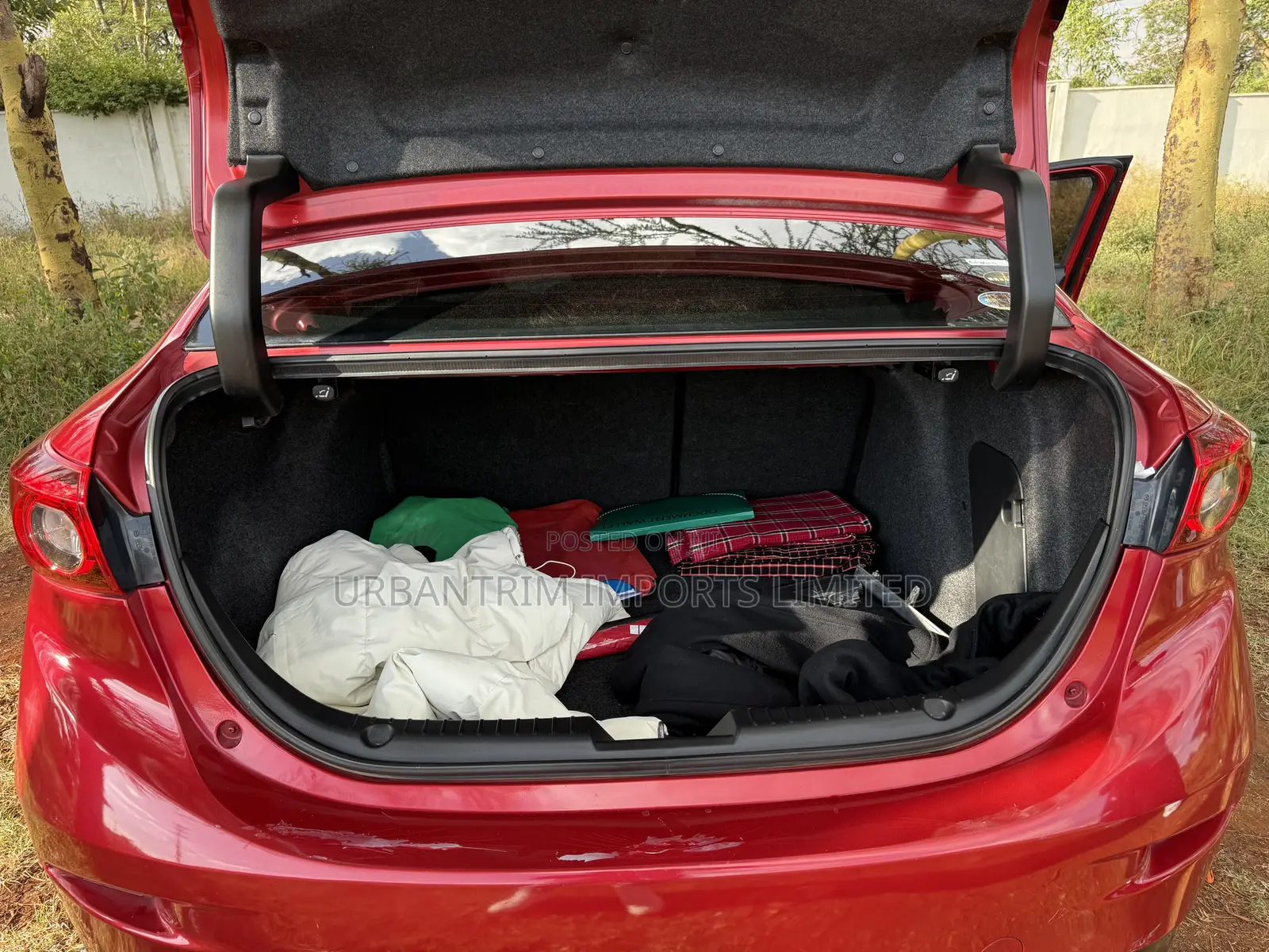 Mazda Axela 2017 Red