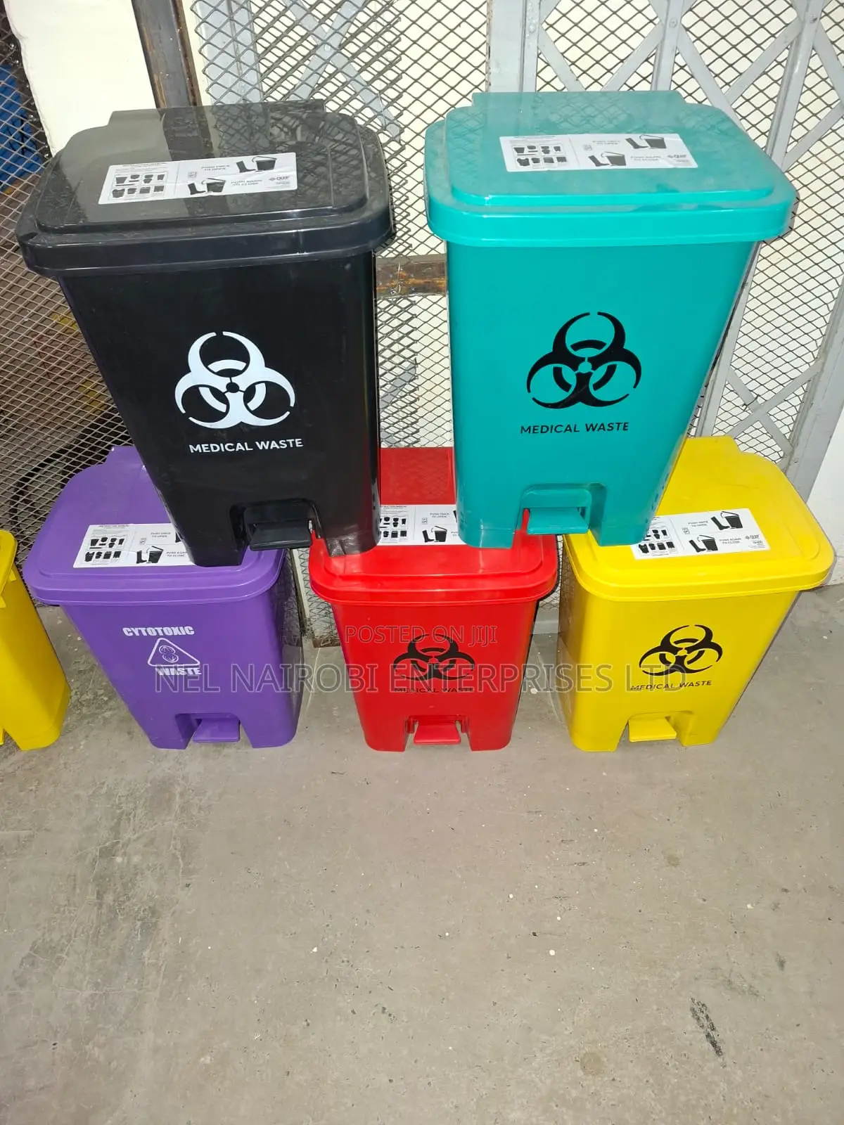 Pedal Waste Bins 10l,20l,30l,40l