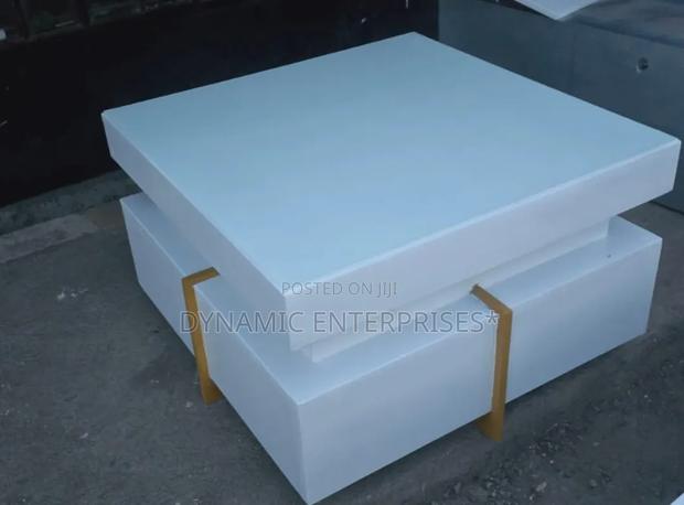 White Executive Modern Squire Coffee Table