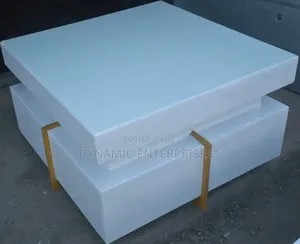 White Executive Modern Squire Coffee Table