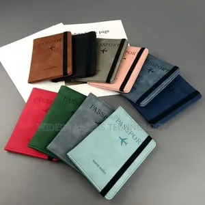Passport Holder,Passport Cover With Rfid Blocker Plus Suitcase Tag