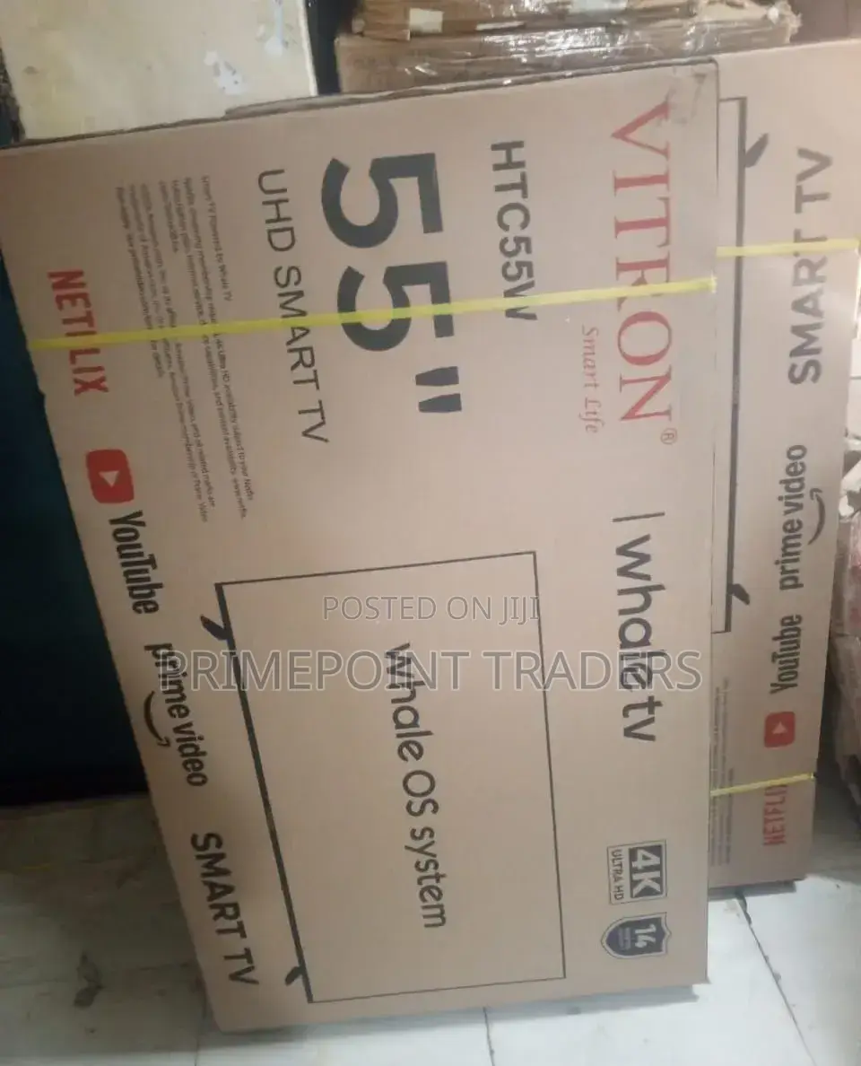 Vitron Whale 55" Smart Tv Uhd – Smart Features, Exceptional Picture