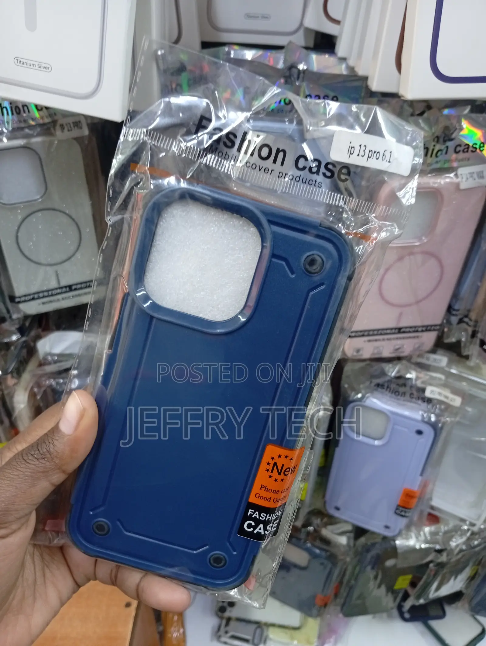 iPhone 13 Pro Max, Tactical, Military-Style Grid Pattern Case