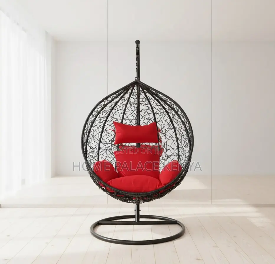 Hammock Swing: Hanging Nest Chair With Galvanized Iron Stand