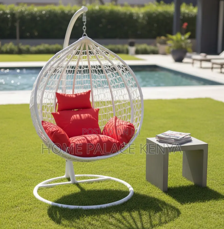 Hammock Swing: Hanging Nest Chair With Galvanized Iron Stand