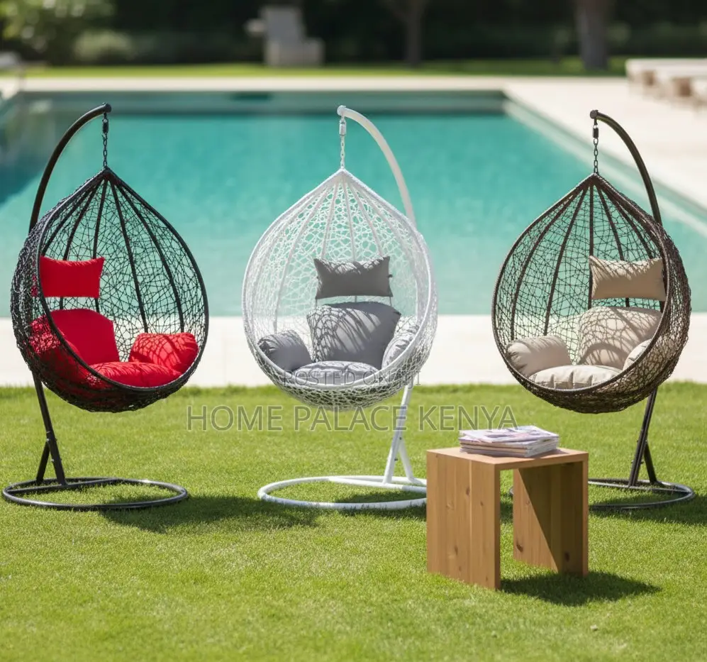 Hammock Swing: Hanging Nest Chair With Galvanized Iron Stand