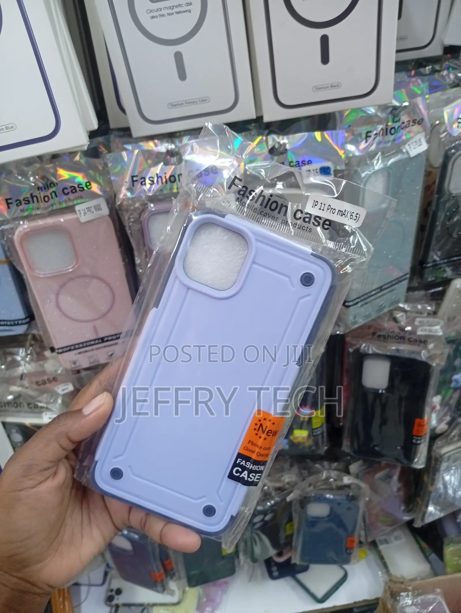 "Ip 11 Pro Max Purple, Heavy-Duty, Hybrid Shockproof Case