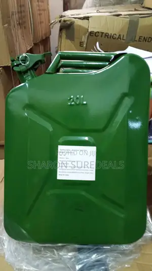 20l Petrol Jerry Can/ Metallic