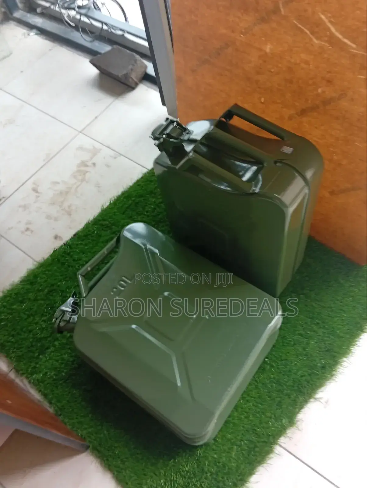 20l Petrol Jerry Can/ Metallic