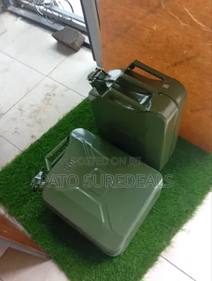 20l Petrol Jerry Can/ Metallic