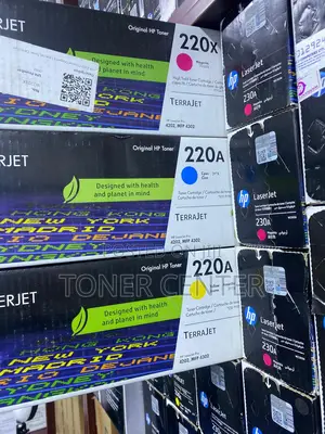 Hp 220a Genuine Yellow Toner Cartridge (W2202a) Crisp Color Prints